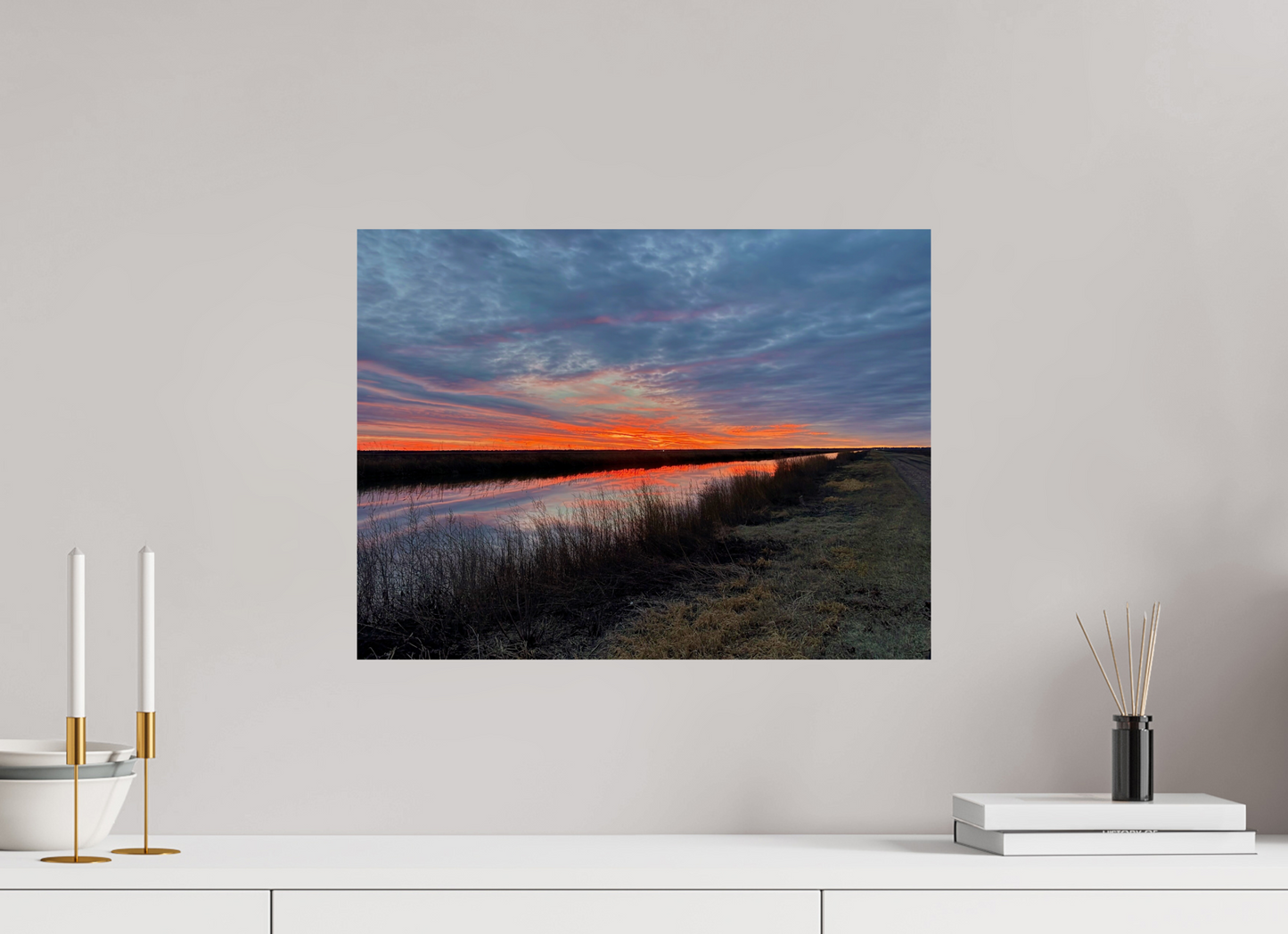 20 x 15″, Crystal Pearl Paper Cheyenne Sundown