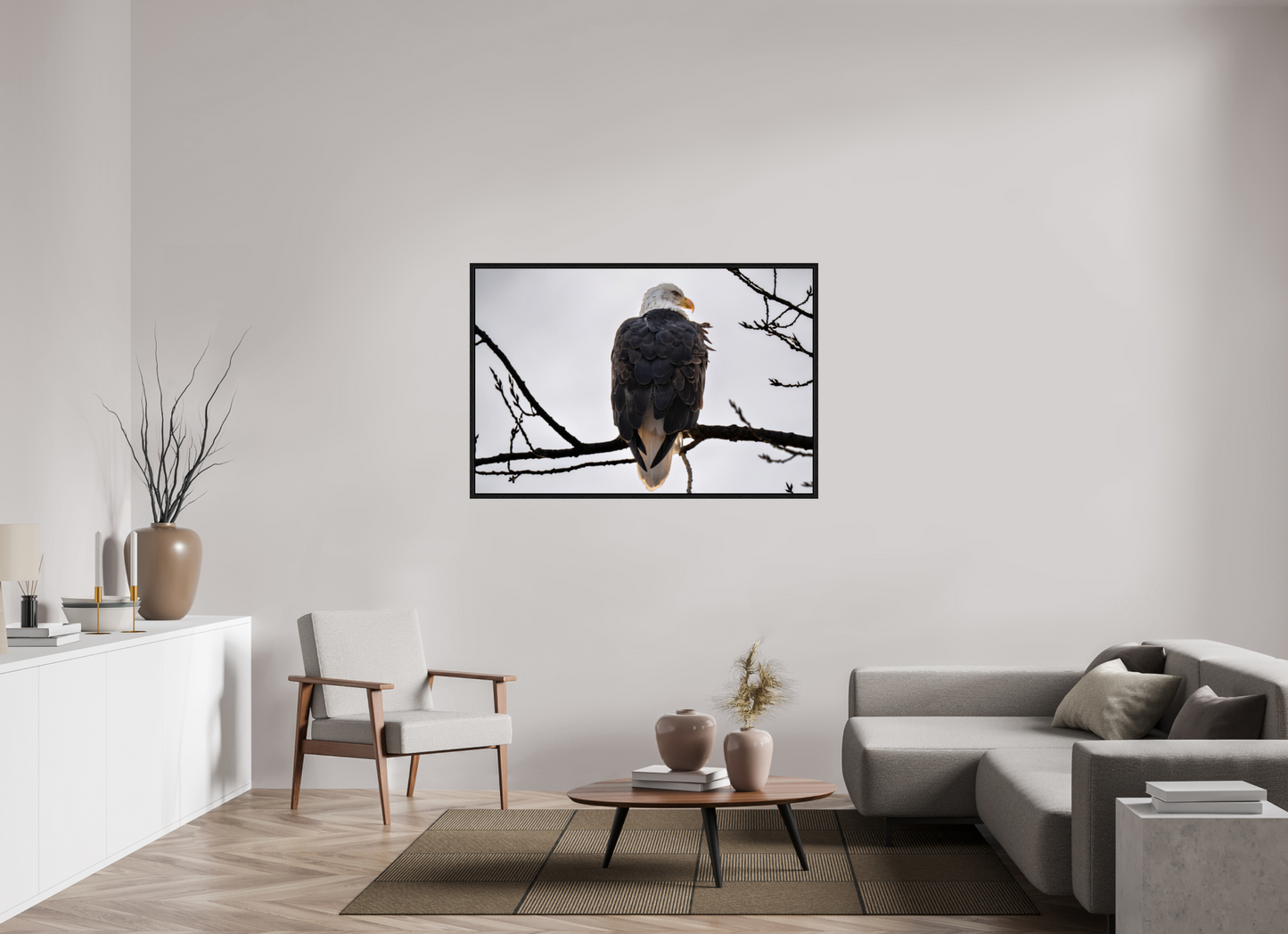 54 x 36″, Floater Frame Vigilant Overwatch