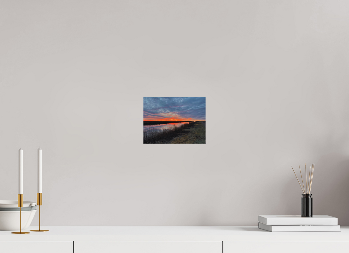 8 x 6″, Matte Print Cheyenne Sundown