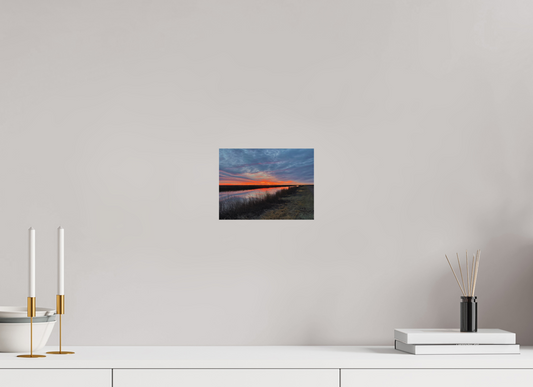 8 x 6″, Matte Print Cheyenne Sundown