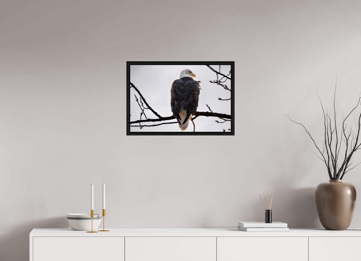 24 x 16″, Floater Frame Vigilant Overwatch