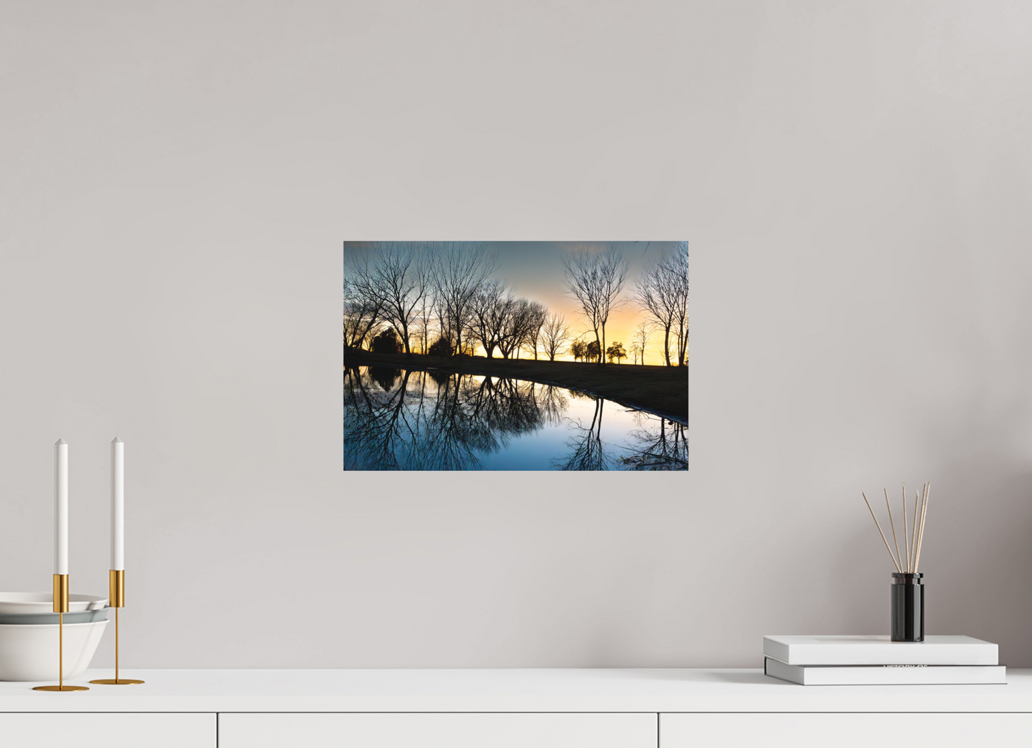 15 x 10″, Matte Print Nebraska Sunset