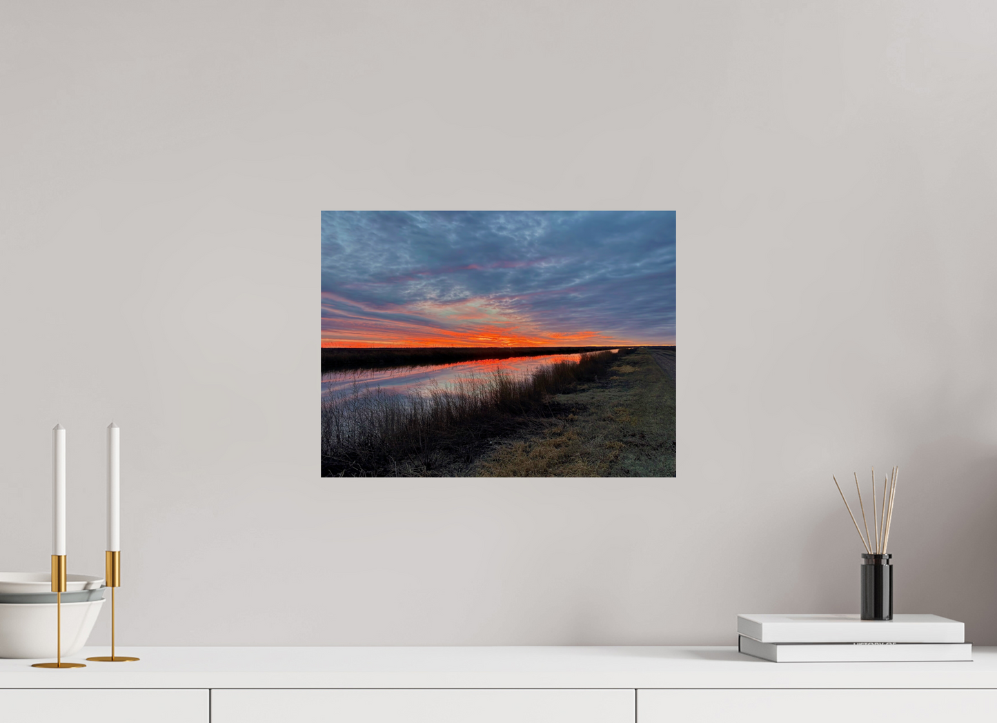 16 x 12″, Crystal Pearl Paper Cheyenne Sundown