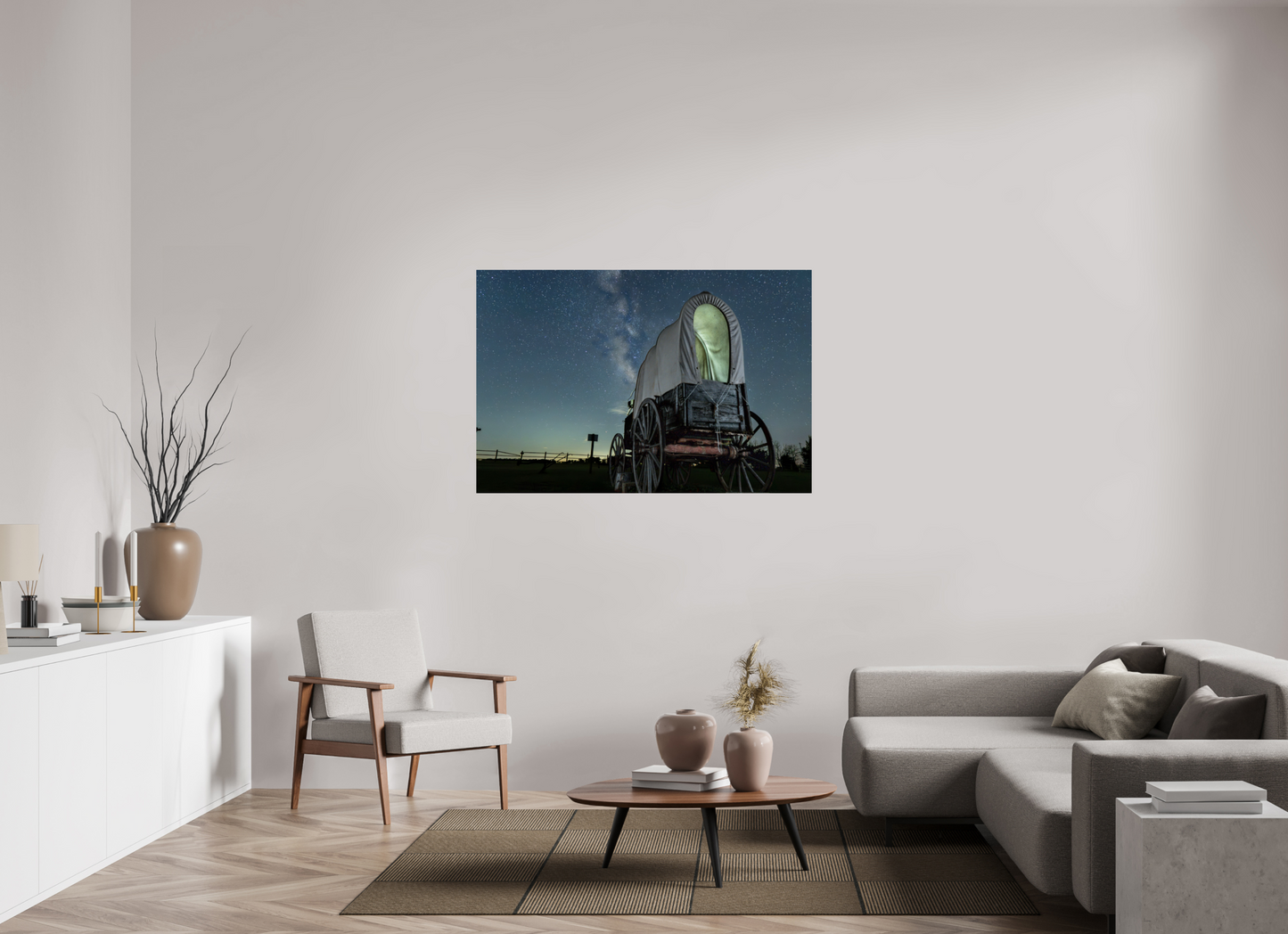 54 x 36″, Crystal Pearl Paper To the Stars through Difficulty