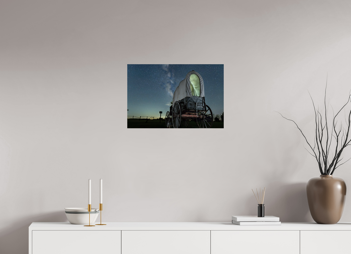 24 x 16″, Crystal Pearl Paper To the Stars through Difficulty