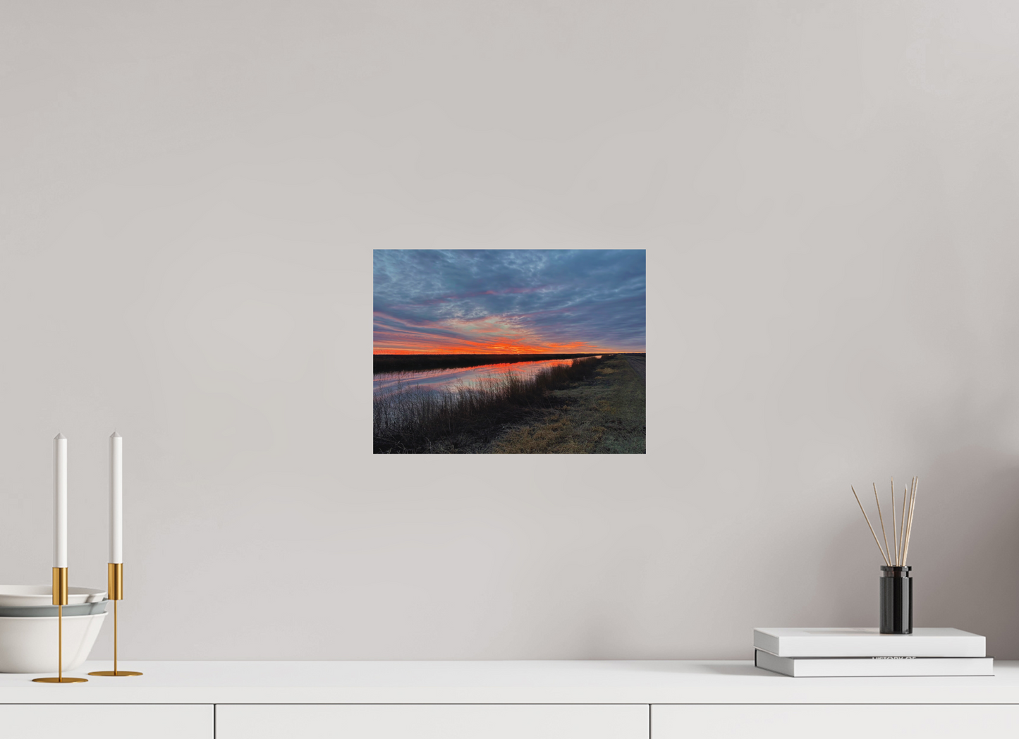 12 x 9″, Matte Print Cheyenne Sundown