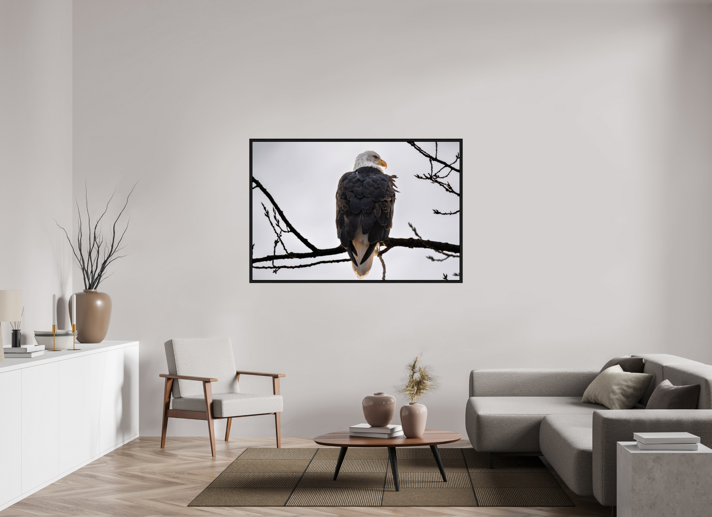 60 x 40″, Floater Frame Vigilant Overwatch