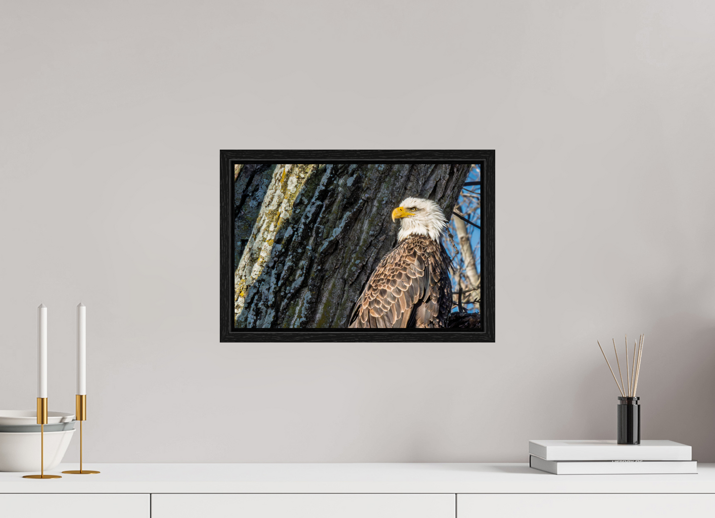 15 x 10″, Floater Frame Standing in the Gap