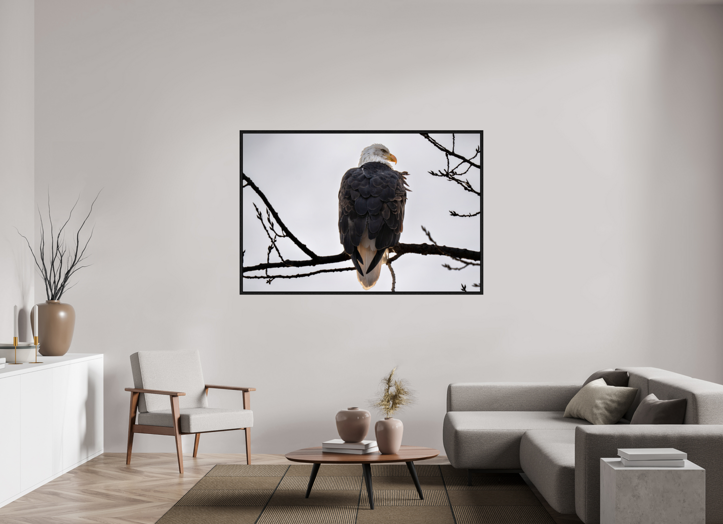 66 x 44″, Floater Frame Vigilant Overwatch
