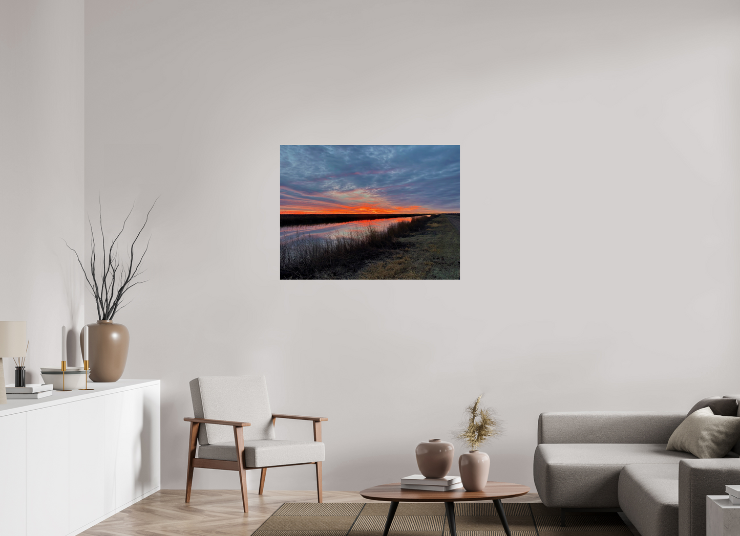 40 x 30″, Crystal Pearl Paper Cheyenne Sundown