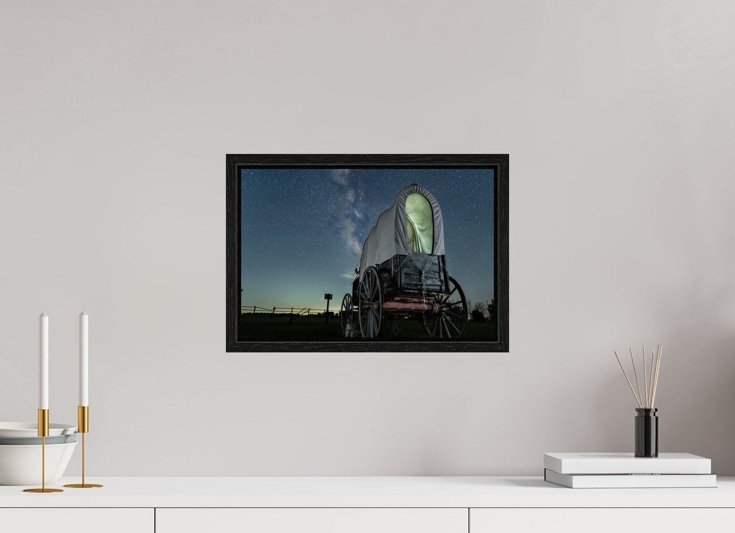 15 x 10″, Floater Frame To the Stars through Difficulty