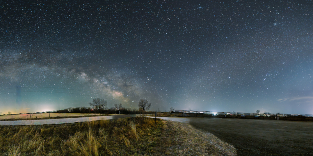 Main image Two Galaxies on One Night Sky