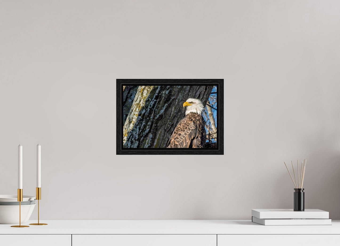12 x 8″, Floater Frame Standing in the Gap