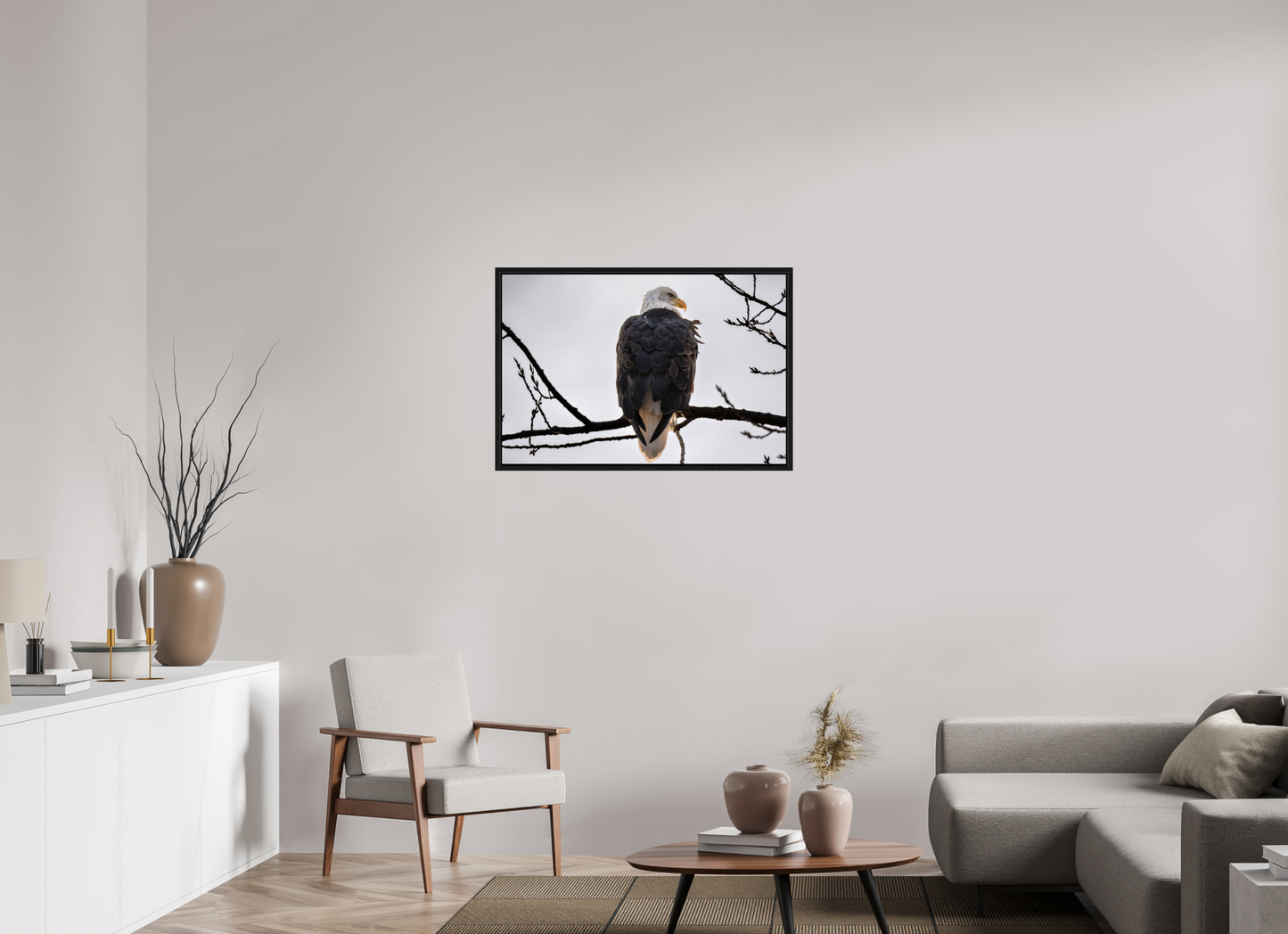 36 x 24″, Floater Frame Vigilant Overwatch