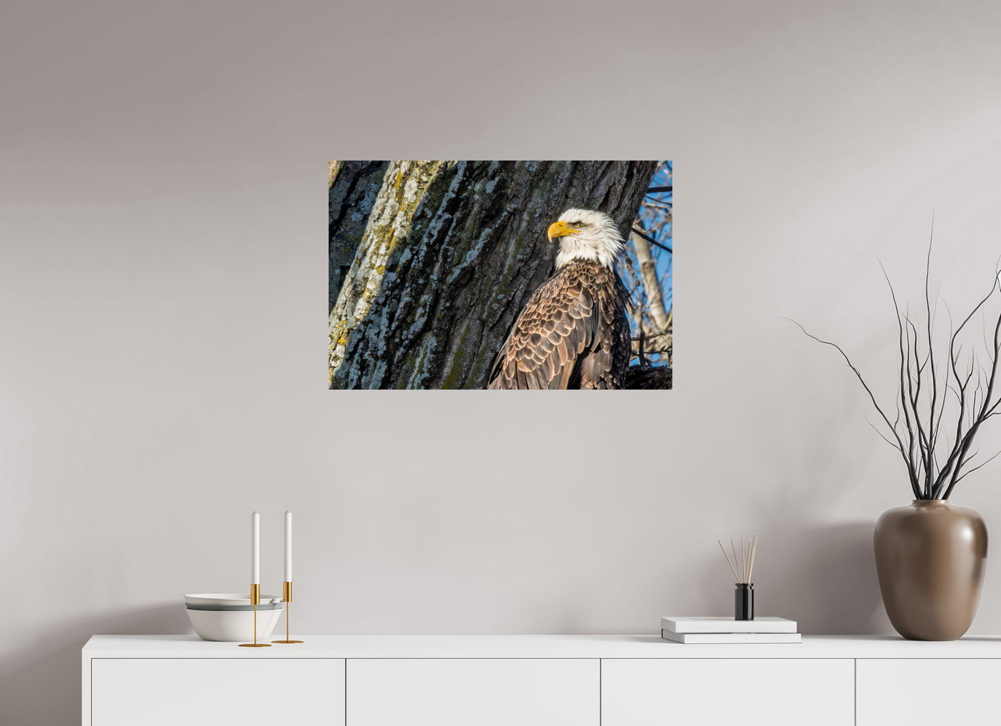 30 x 20″, Crystal Pearl Paper Standing in the Gap